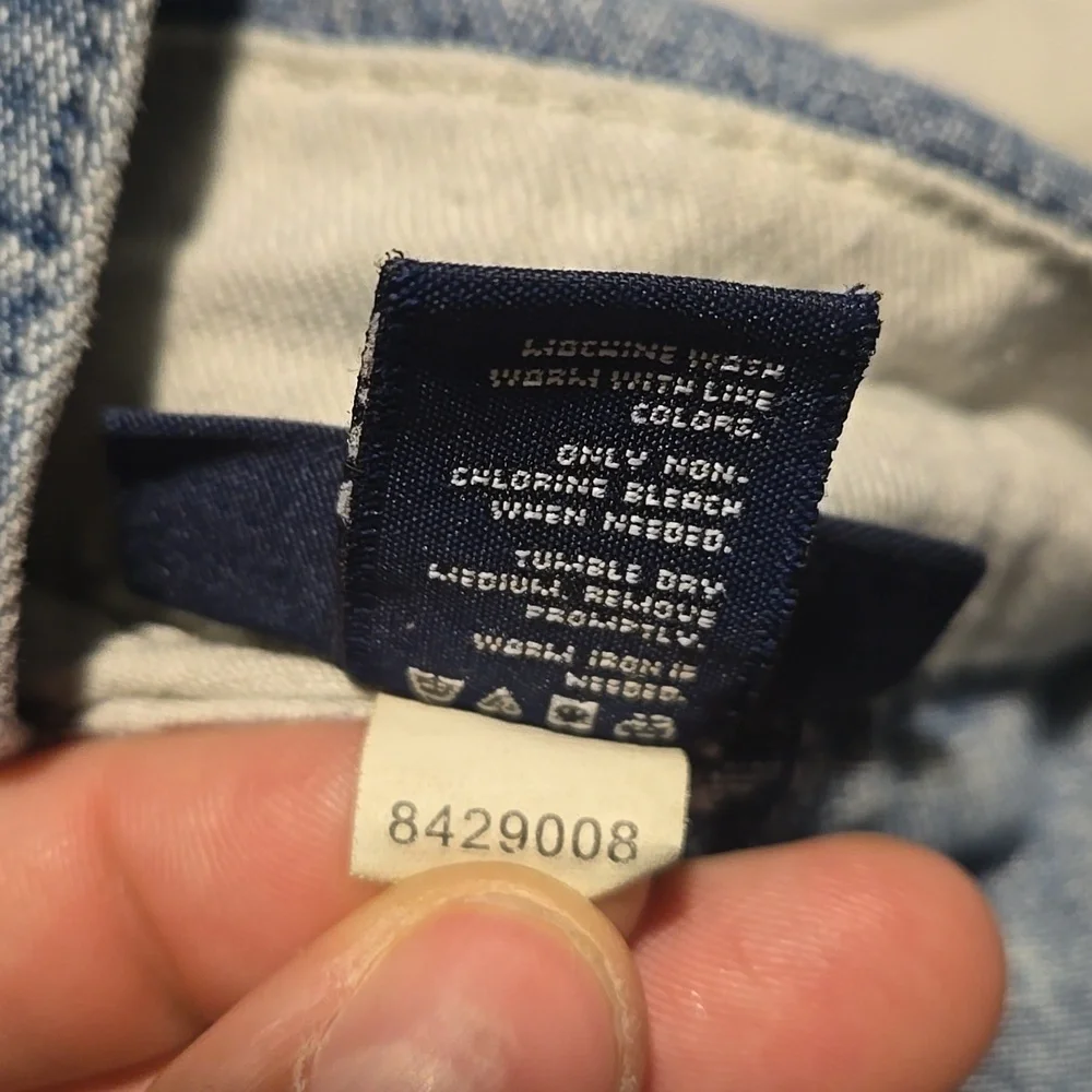 Vintage OshKosh B'gosh Blue Denim Carpenter Overalls for Kids Size 4/4T